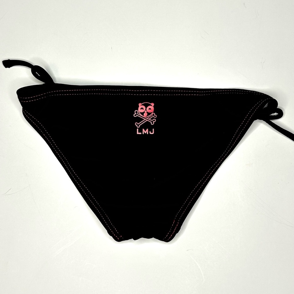 Little Marc Jacobs Black String Bikini Bottom size 6